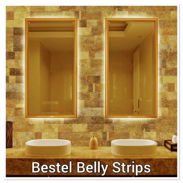 Belly strips tegels kunnen ook in de badkamer