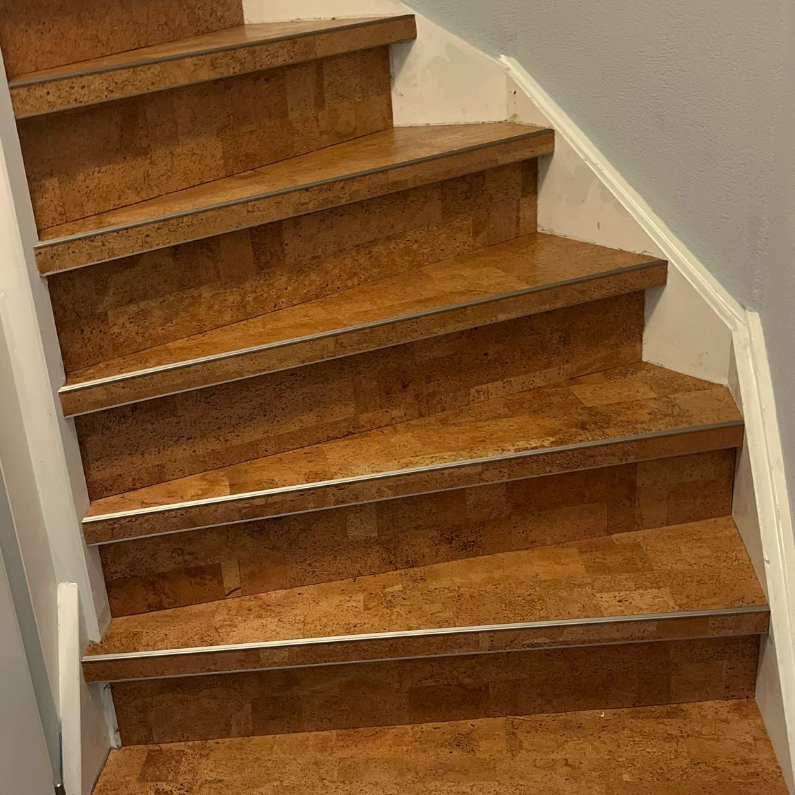 Squared natural trap bekleding