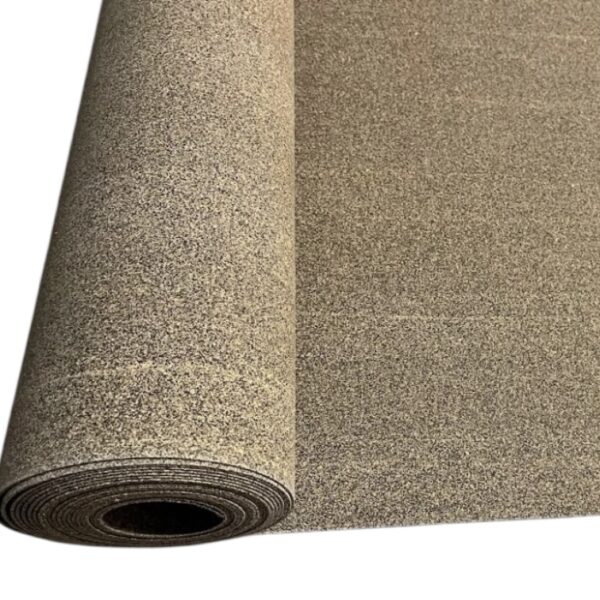 Kurk rubber rol