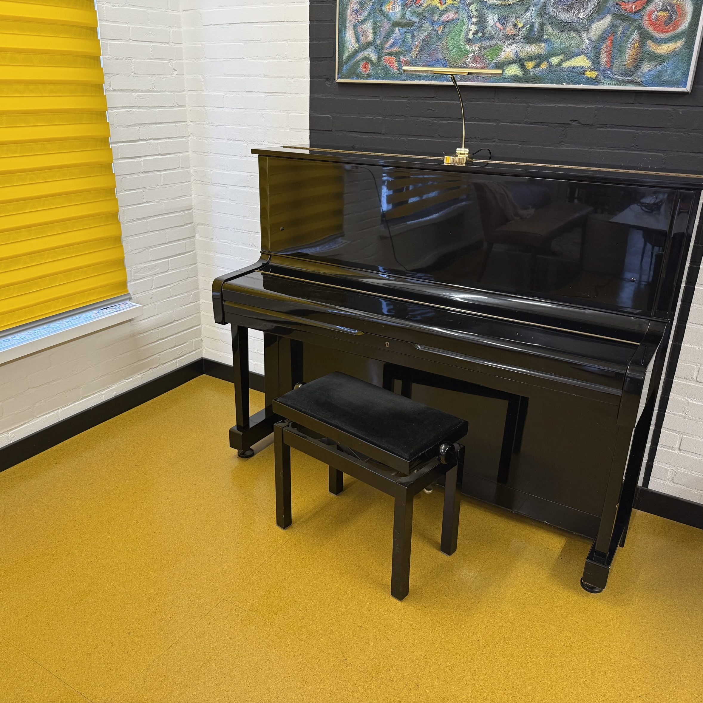 Hier ziet u de plaktegels Sparta geel