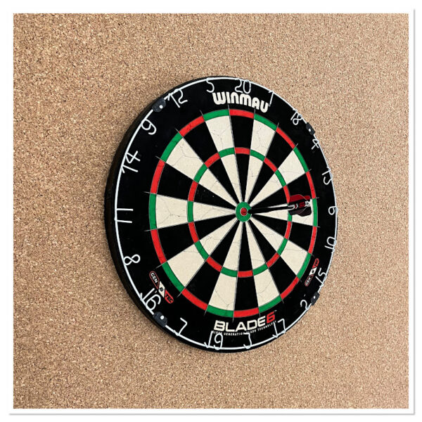 Dartbord achterwand