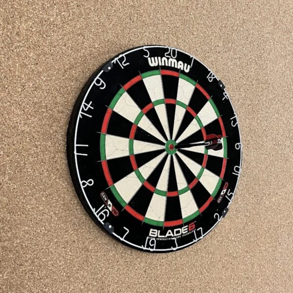 Dartbord achterwand 4 delen