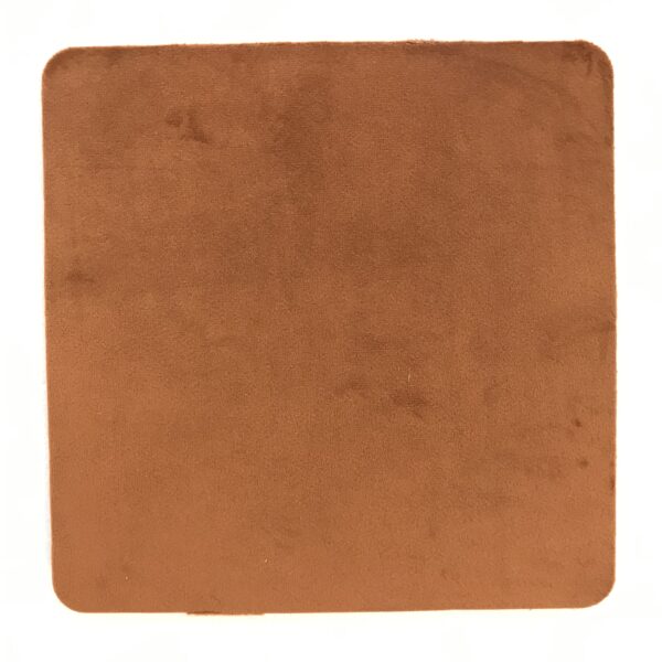 vierkant terra bruin