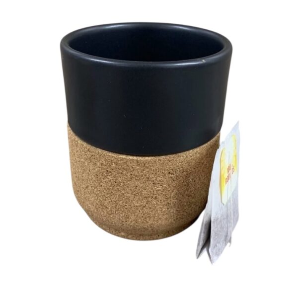 Keramiek theekop zwart