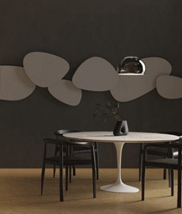 Plafond Pebbel platen