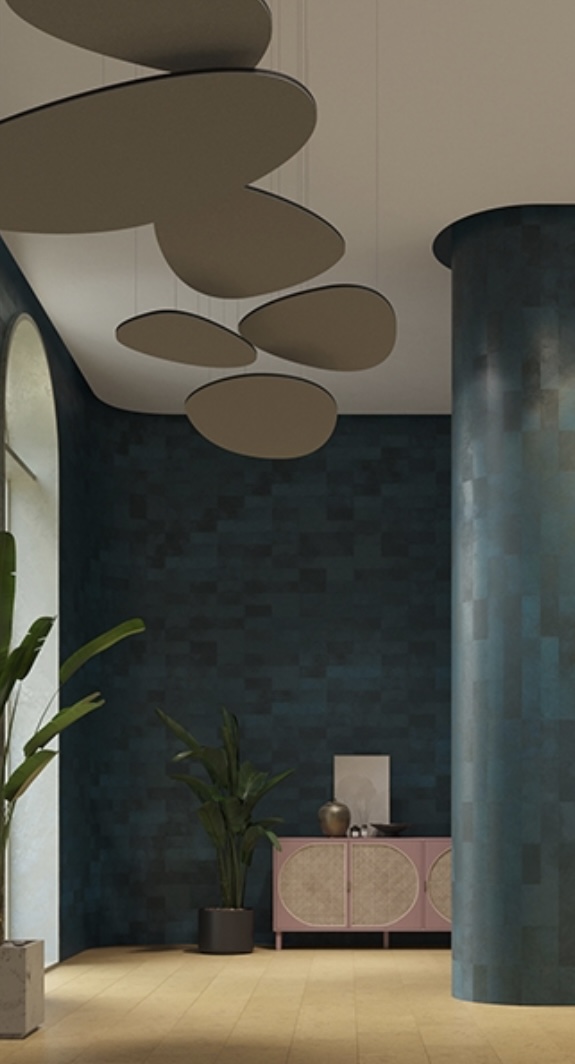 Plafond Pebbel platen