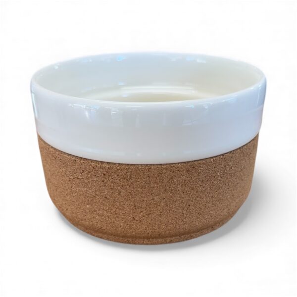 Witte keramiek schaal