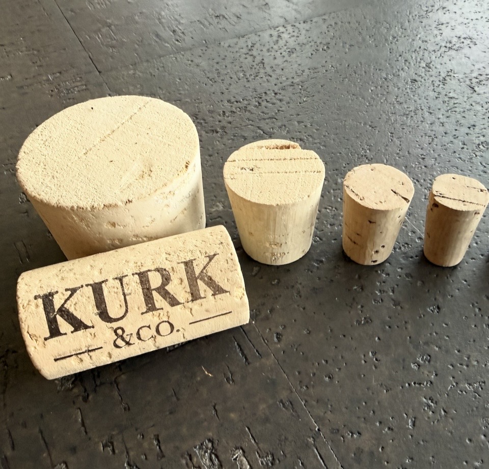 grote en kleine kurken