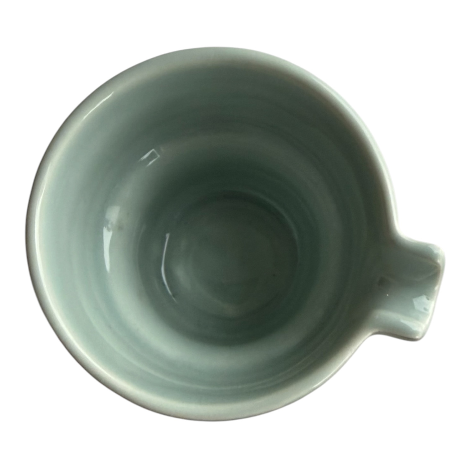 Groen keramiek melk kannetje - Afbeelding 5