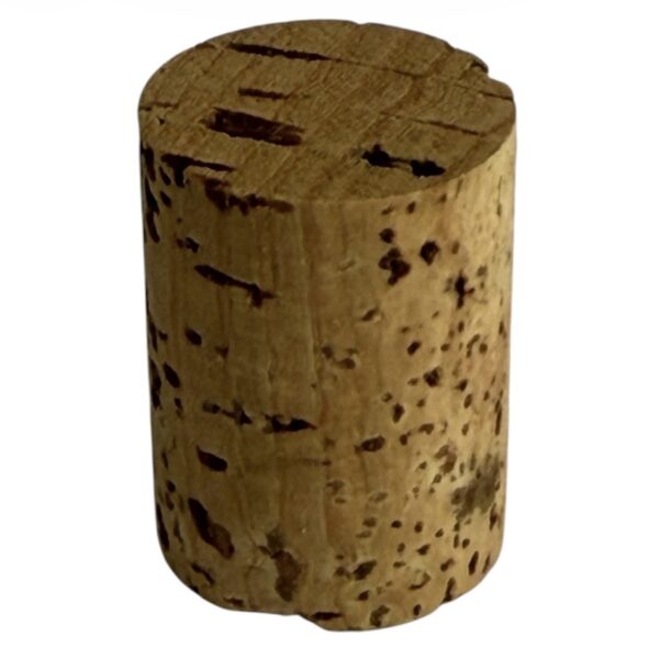Ongebleekte natuur wijnkurk