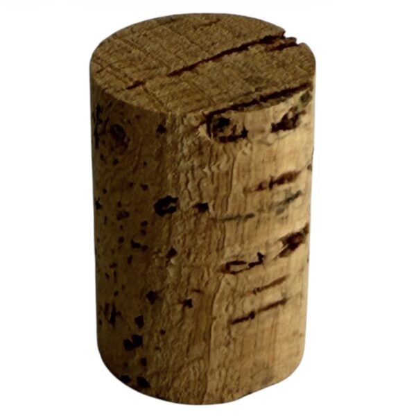 Ongebleekte natuur wijnkurk