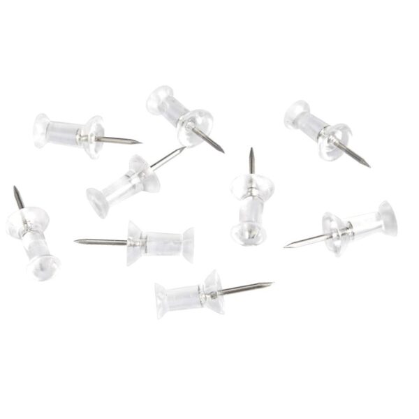 Push pins doorzichtig